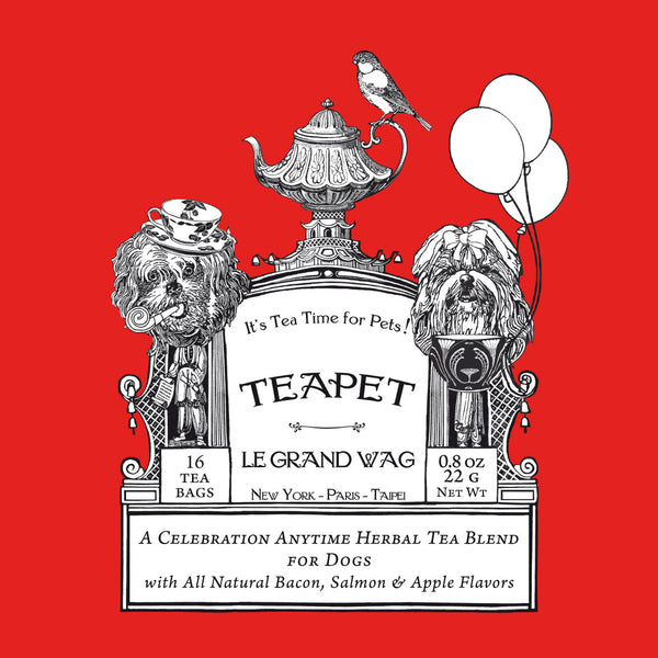  Le Grand Wag by Teapet - Energizing Rooibos Herbal Tea for Dogs -