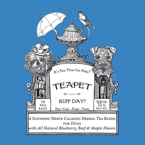 Ruff Day?  Tea for Dogs by Teapet - Helps Doggie Relax