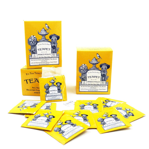 Teapet Herbal Tea for Dogs - Marco Pollo an Active Explorer Blend