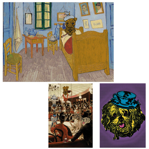 Teapet Herbal Tea for Dogs Greeting Cards for Dogs